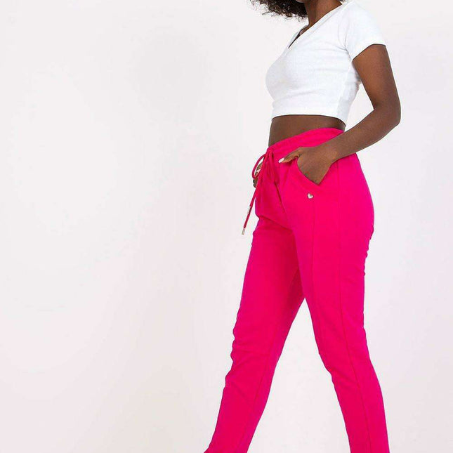 Cozy High-Rise Joggers with Functional Side Pockets