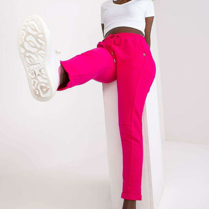 Cozy High-Rise Joggers with Functional Side Pockets