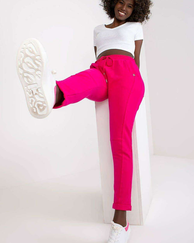 Cozy High-Rise Joggers with Functional Side Pockets