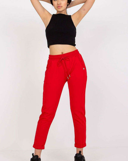 Cozy High-Rise Joggers with Functional Side Pockets