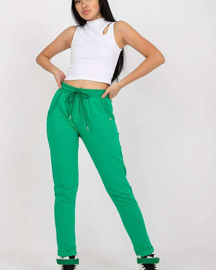 Cozy High-Rise Joggers with Functional Side Pockets