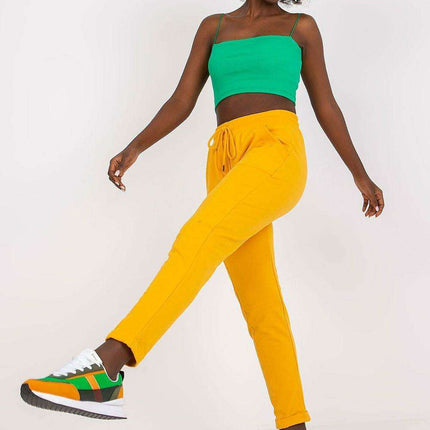 Cozy High-Rise Joggers with Functional Side Pockets