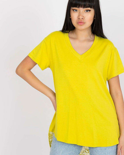 Chic Lace-Back Blouse with Stylish Cheese Neckline