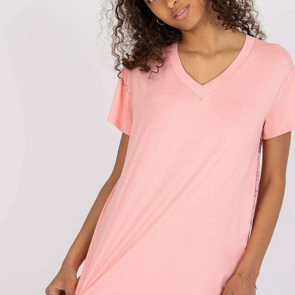 Chic Lace-Back Blouse with Stylish Cheese Neckline