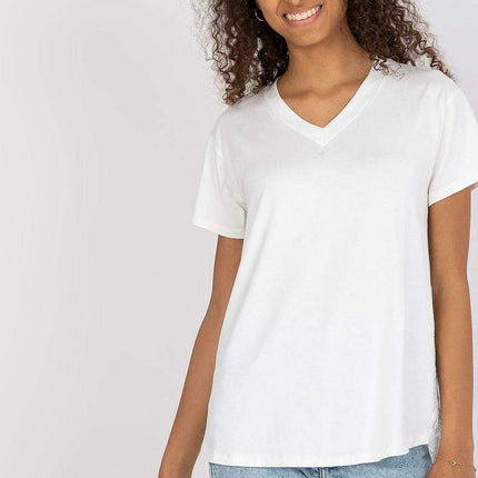 Chic Lace-Back Blouse with Stylish Cheese Neckline