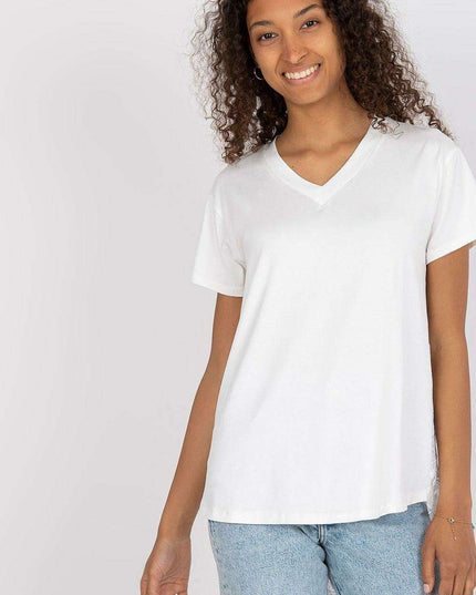 Chic Lace-Back Blouse with Stylish Cheese Neckline