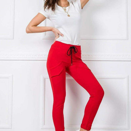 Chic and Comfortable High-Waisted Lounge Pants - The Essential Wardrobe Staple