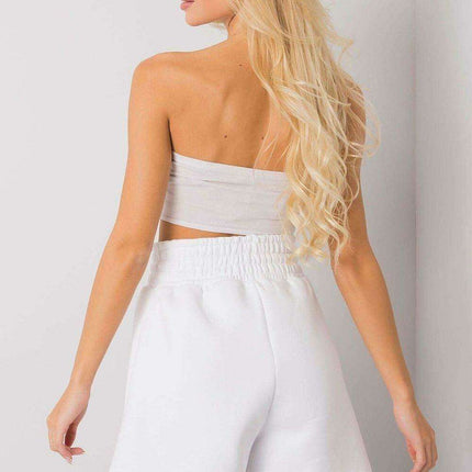 Chic Comfort Women's Cotton Stretch Shorts with Elastic Waistband