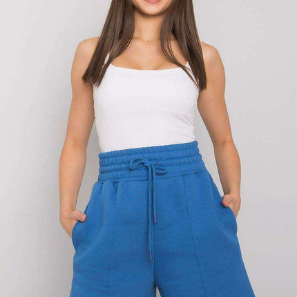 Chic Comfort Women's Cotton Stretch Shorts with Elastic Waistband