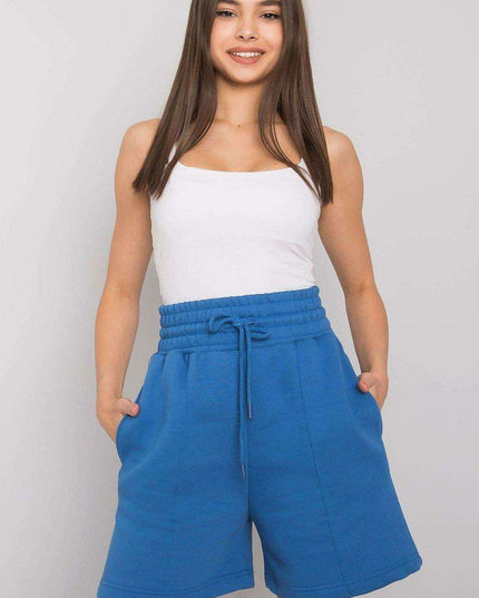 Chic Comfort Women's Cotton Stretch Shorts with Elastic Waistband