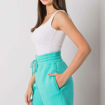 Chic Comfort Women's Cotton Stretch Shorts with Elastic Waistband