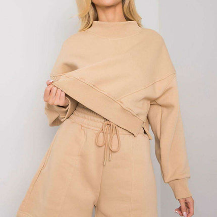 Chic Comfort Women's Cotton Stretch Shorts with Elastic Waistband