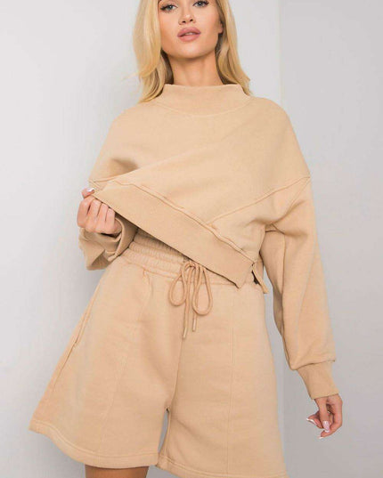 Chic Comfort Women's Cotton Stretch Shorts with Elastic Waistband