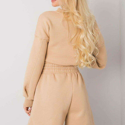 Chic Comfort Women's Cotton Stretch Shorts with Elastic Waistband