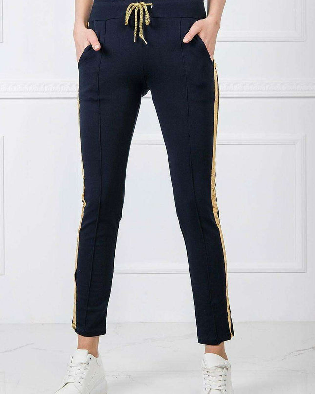 Comfortable Striped Lounge Pants with Handy Pockets