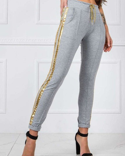 Comfortable Striped Lounge Pants with Handy Pockets