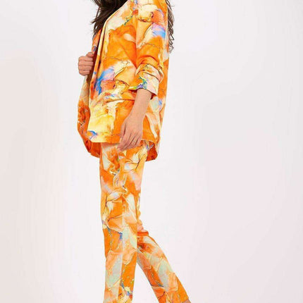 Vibrant Tailored Jacket With Structured Shoulders For Women