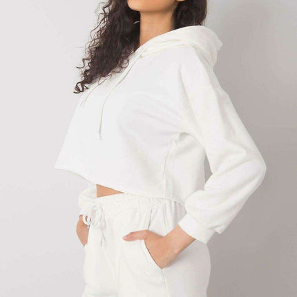 Stylish Athleisure Hoodie and Shorts Set with Adjustable Waistband