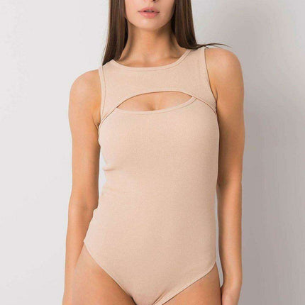 Chic Snap-Button Sleeveless Bodysuit