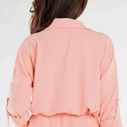 Summer Chic Pocket Shirt with Decorative Buttons