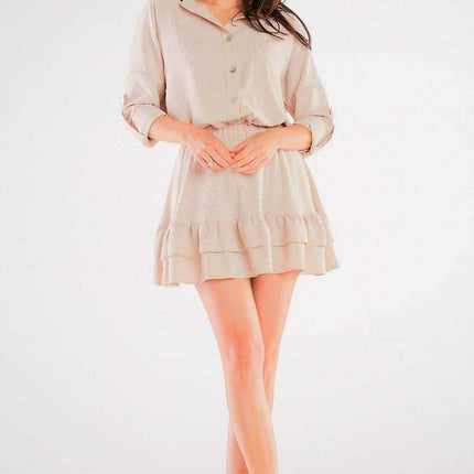 Summer Chic Pocket Shirt with Decorative Buttons