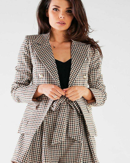 High-Waisted Pleated Comfort Shorts