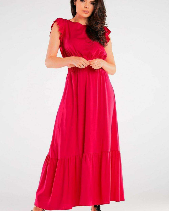 Chic Frilled Maxi Skirt for Effortless Summer Style