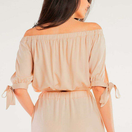 Spanish-Inspired Summer Elegance Blouse