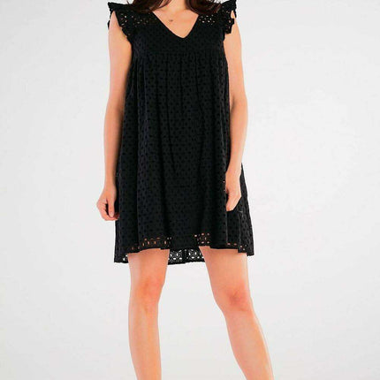 Chic Flared Lace Daydress