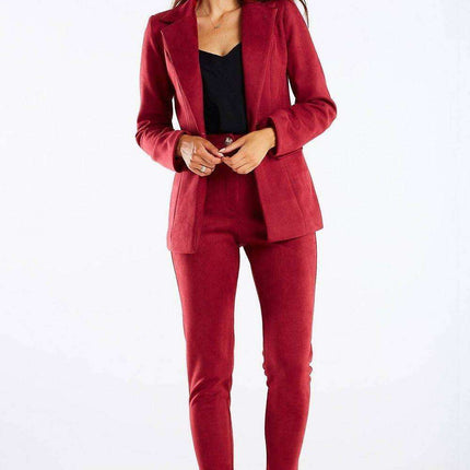 Sophisticated High-Waisted Tailored Pants for Women