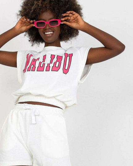 Stylish Logo-Accent Athleisure Track Set