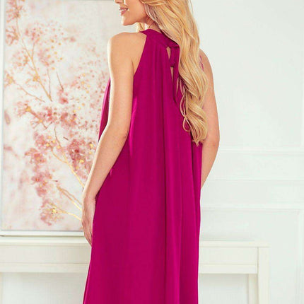 Chic Mocca Chiffon Daydress Set with Belt - Numoco