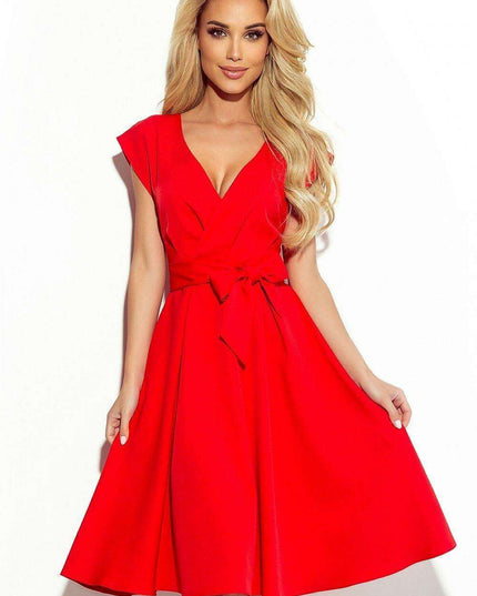 Fuchsia Brocade Scarlett Evening Gown by Numoco