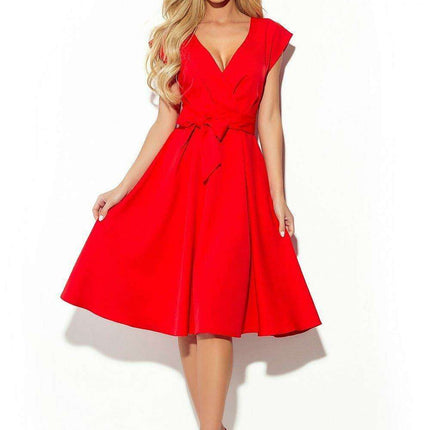 Fuchsia Brocade Scarlett Evening Gown by Numoco