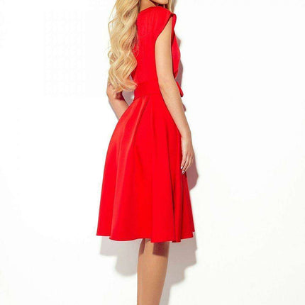 Fuchsia Brocade Scarlett Evening Gown by Numoco