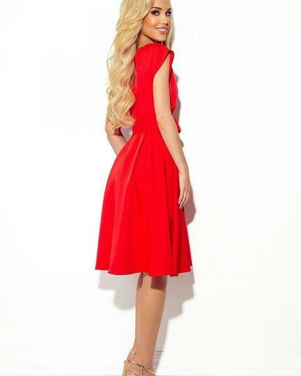 Fuchsia Brocade Scarlett Evening Gown by Numoco