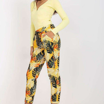 Trendy Adjustable Waist Lounge Pants for Women with Distinctive Prints
