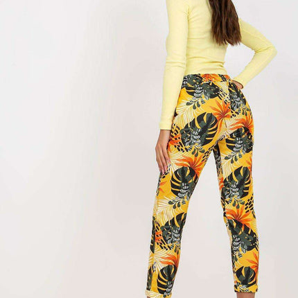 Trendy Adjustable Waist Lounge Pants for Women with Distinctive Prints