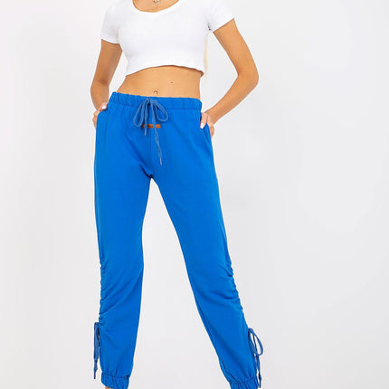 Stylish High-Waisted Sweatpants with Adjustable Drawstring - Très Elite