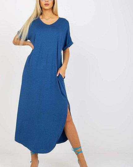 Chic Everyday Dress with Functional Side Pockets