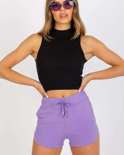 Trendy Ribbed Half-Zip Cropped Top