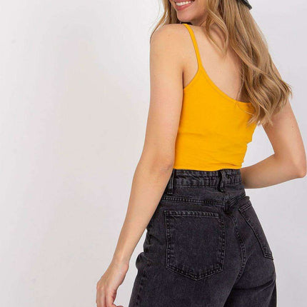 Chic Strapless Cotton Blouse