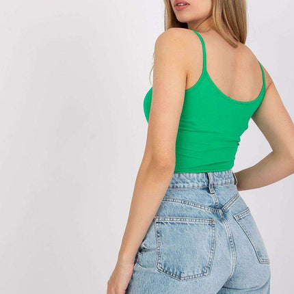 Chic Strapless Cotton Blouse