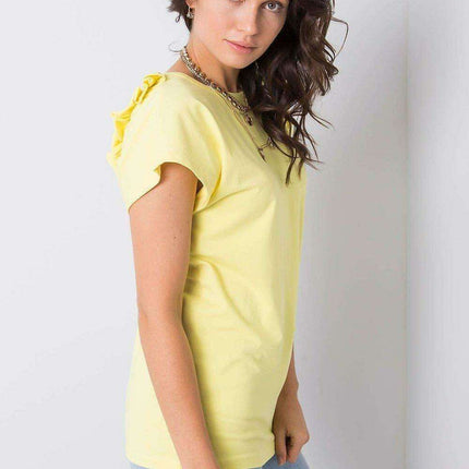 Elegant Ruffled Backless Top