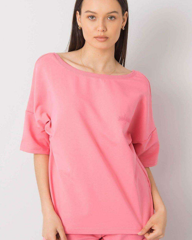 Chic Summer Cotton Outfit with Relaxed Blouse and Matching Shorts