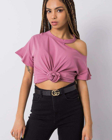 Stylish Off-Shoulder Cotton Top
