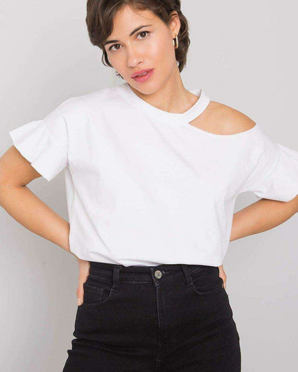 Stylish Off-Shoulder Cotton Top