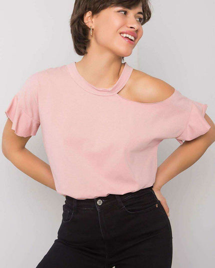 Stylish Off-Shoulder Cotton Top