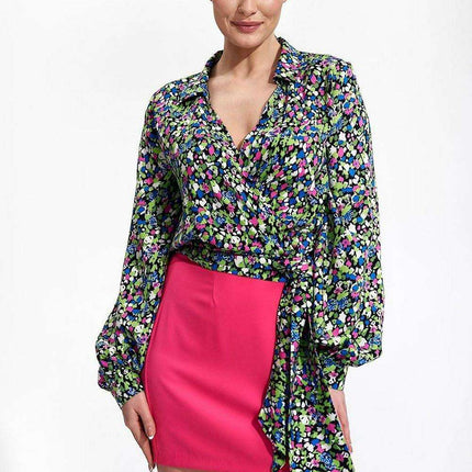 Chic Front Slit Mini Skirt for Effortless Elegance