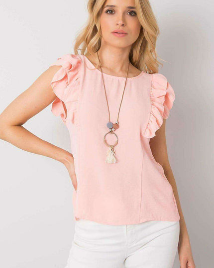 Elegant Ruffle Detail Top